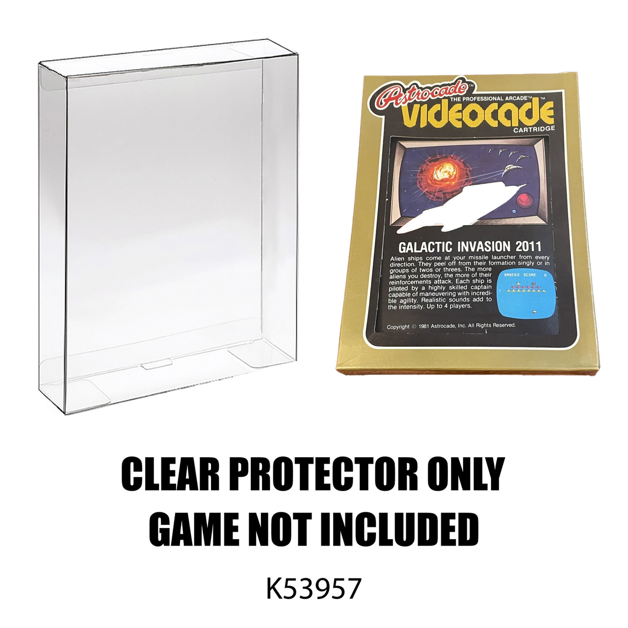 Protector For Bally Astrocade Game Console Standard Edition