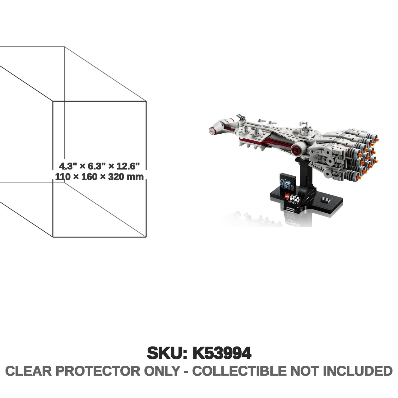 LEGO Star Wars Tantive IV 75376 Standard Edition