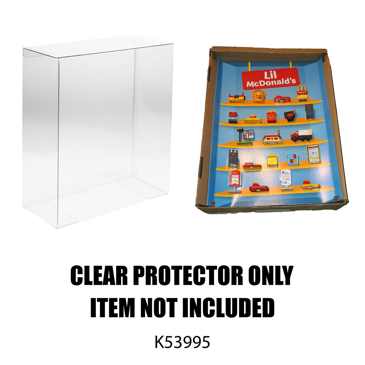 Protector For McDonalds Retail Toy Display Case Standard Edition