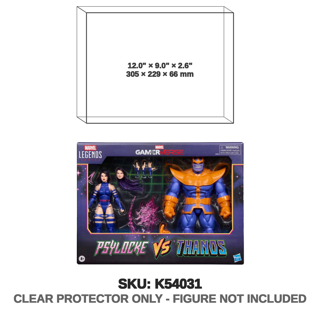 Psylocke vs Thanos Gamerverse Marvel Legends 2-Pack Figure