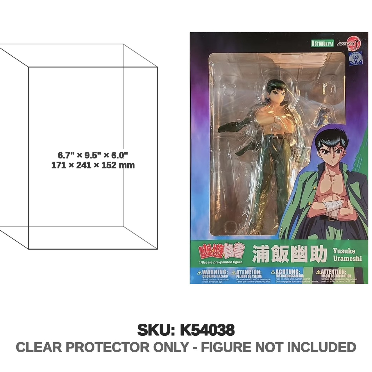 Kotobukiya Yu Yu Hakusho ARTFX J Yusuke Urameshi