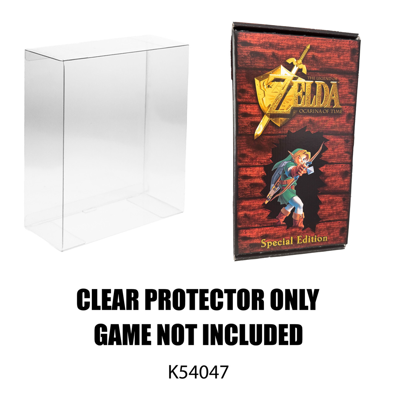 Protector For Nintendo Legend of Zelda Ocarina of Time Special Edition German N64