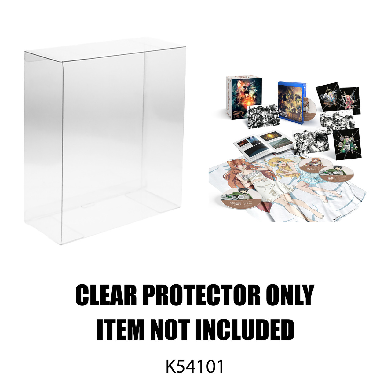 Protector For Crunchyroll The Rising of the Shield Hero Season 2 Limited Edition Blu ray