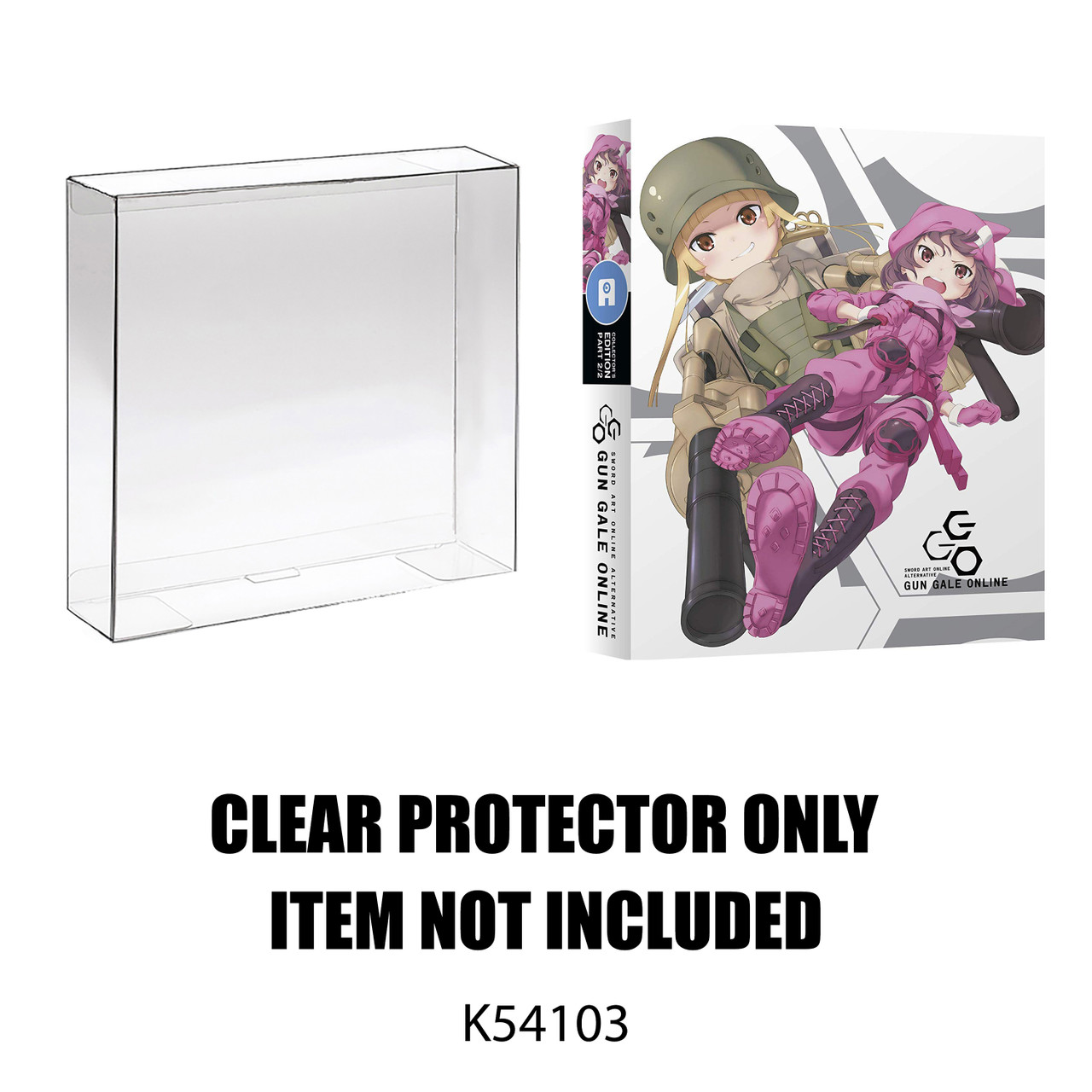 Protector For Aniplex Sword Art Online Gun Gale Online Season 2 Limited Edition Blu ray