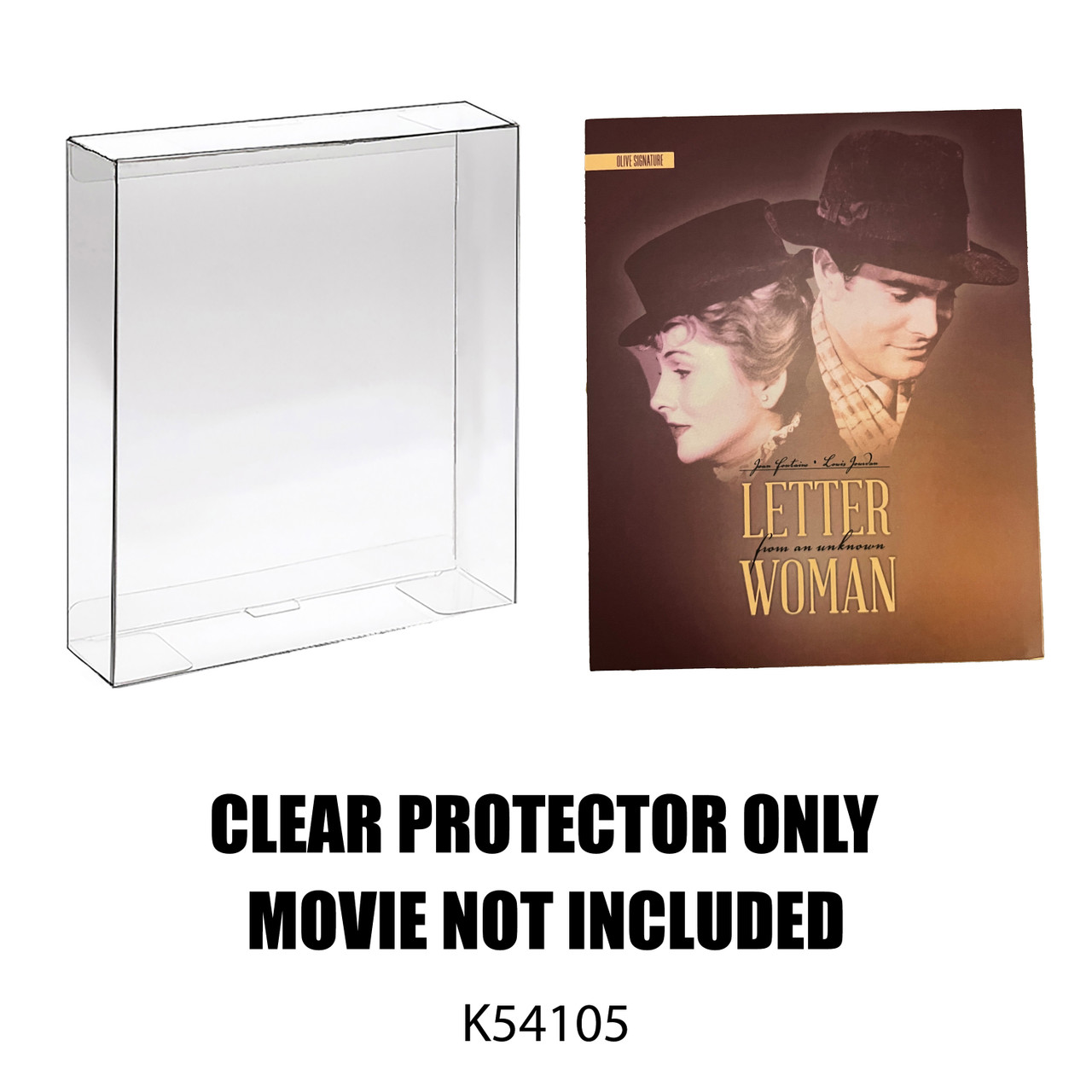 Protector For Olive Films Letter From An Unknown Woman Signature Edition Bluray