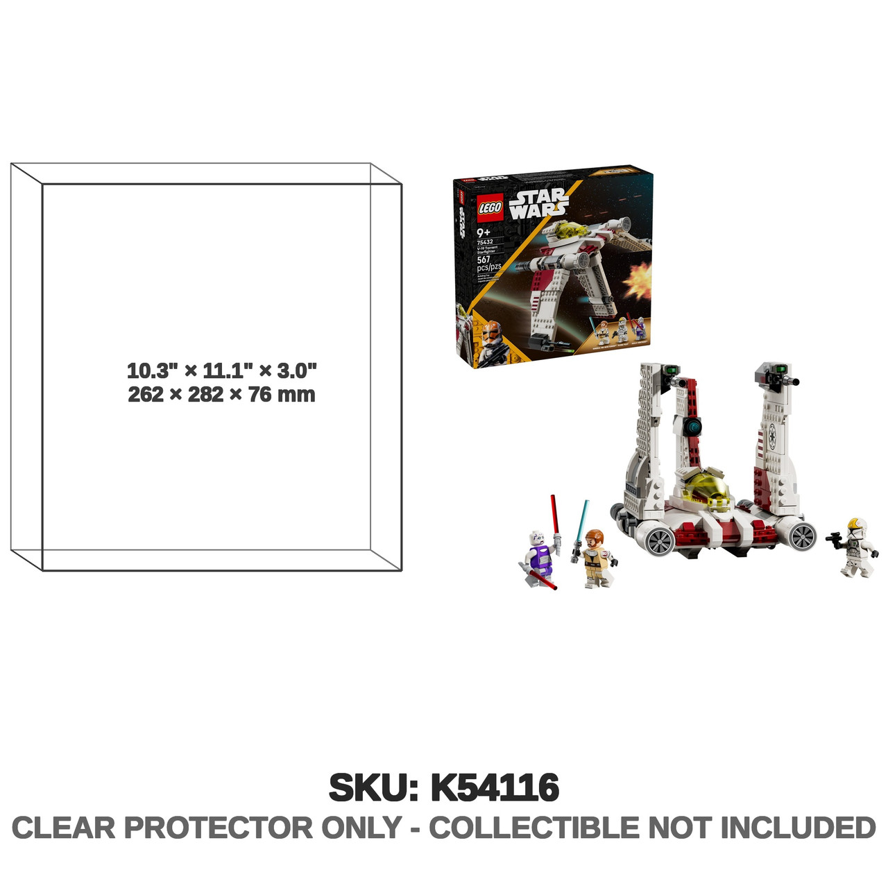 LEGO Star Wars 75432 V-19 Torrent Starfighter