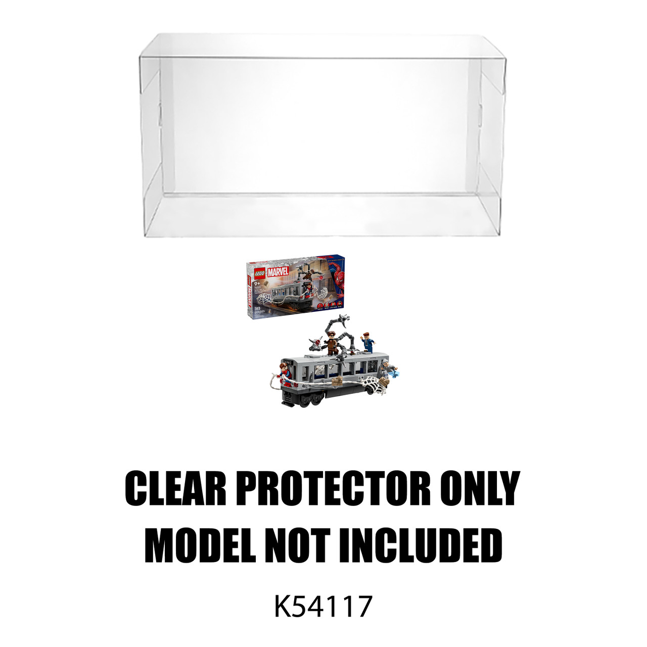 Protector For LEGO Marvel Spider Man vs Doc Ock Subway Train Scene 76321