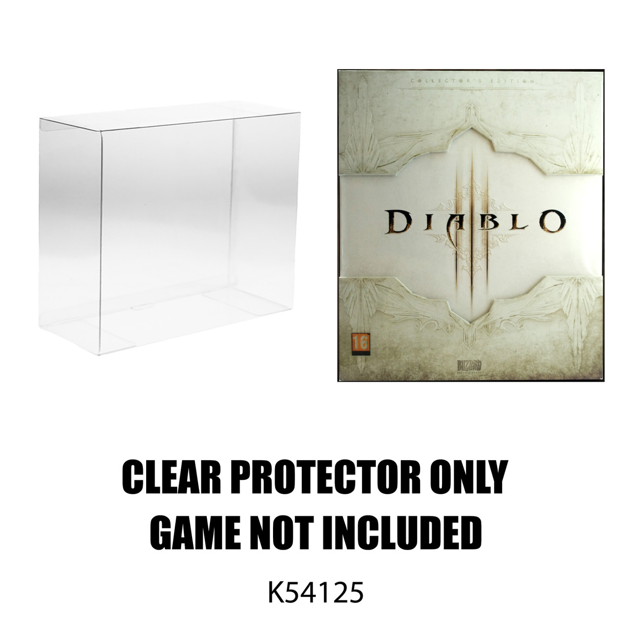 Protector For Blizzard Diablo III Collectors Edition PC