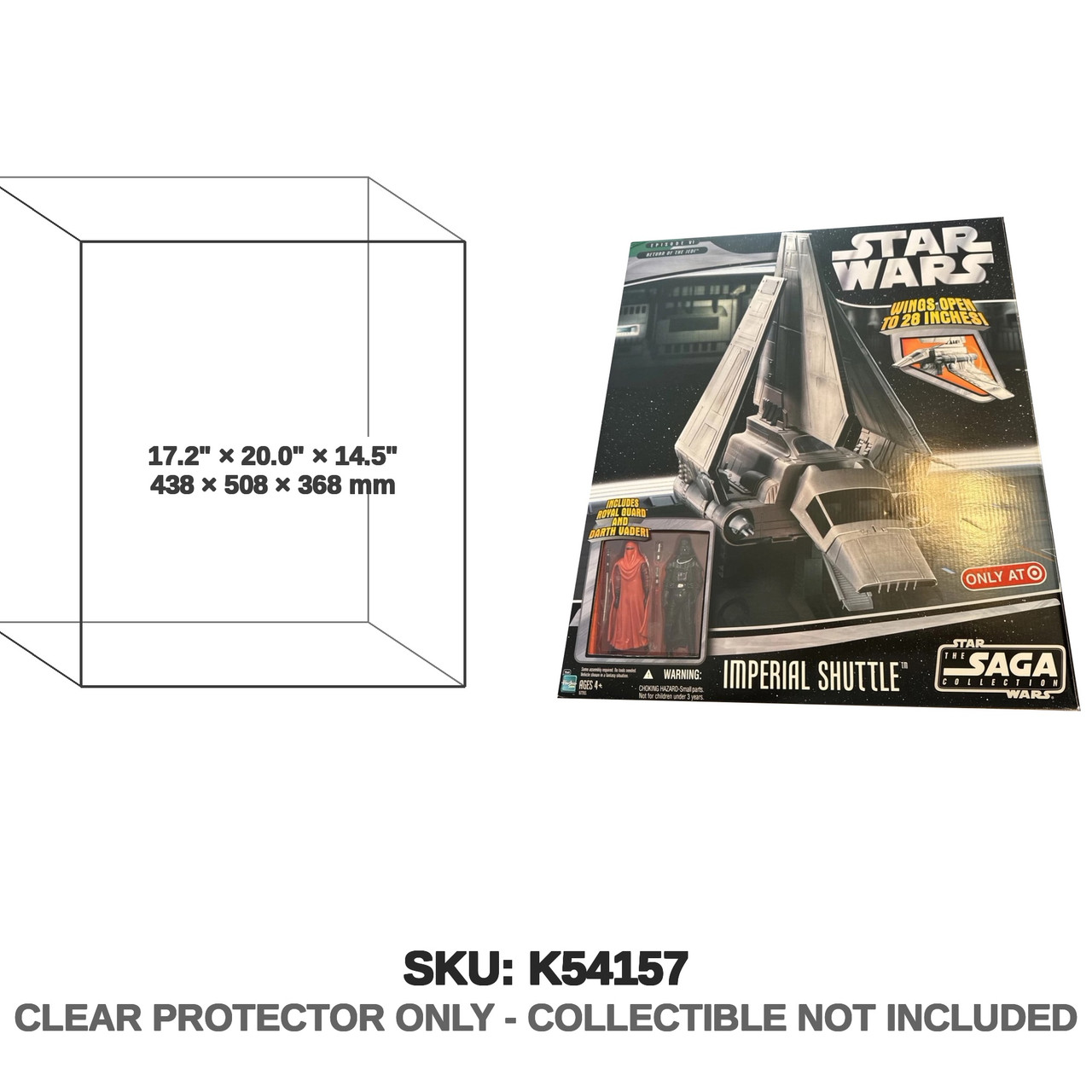 Hasbro Star Wars The Vintage Collection Imperial Shuttle
