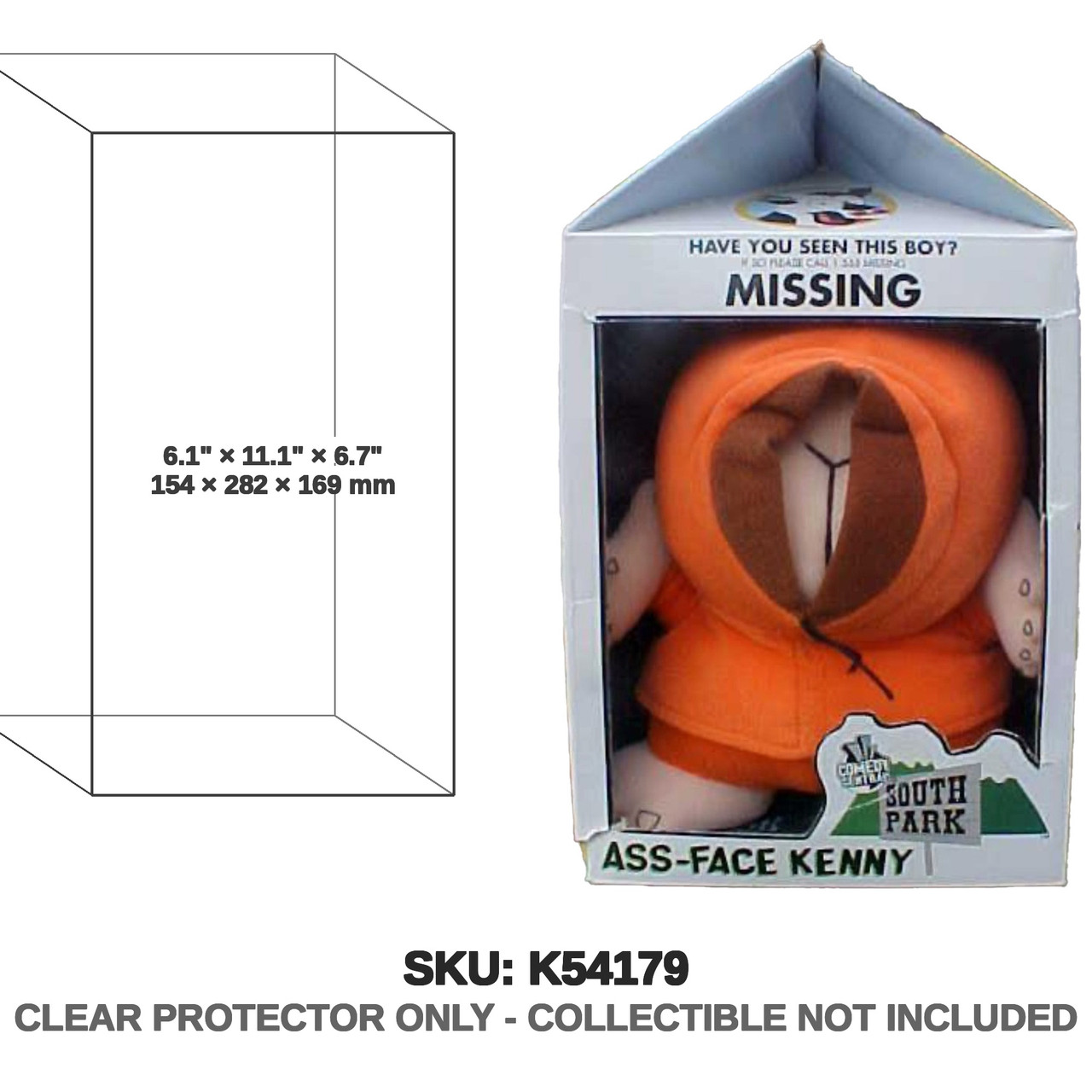 Kidrobot South Park Missing Kenny Doll