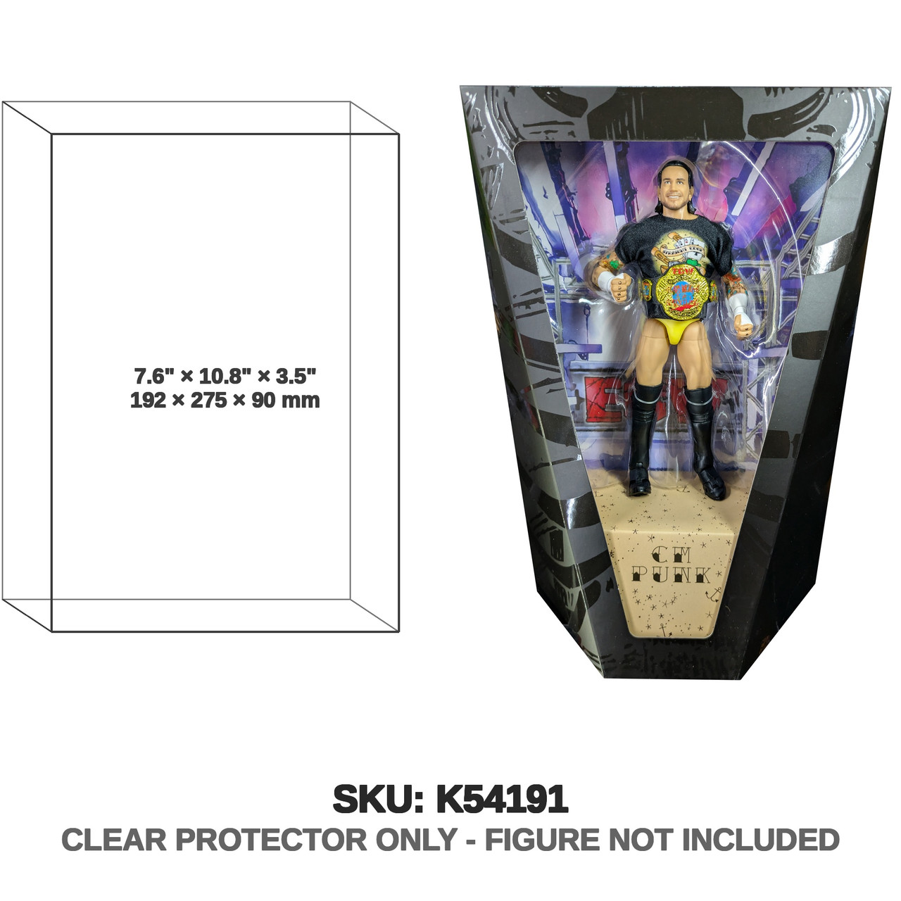 Mattel WWE CM Punk Mattel Creations Action Figure Standard Edition