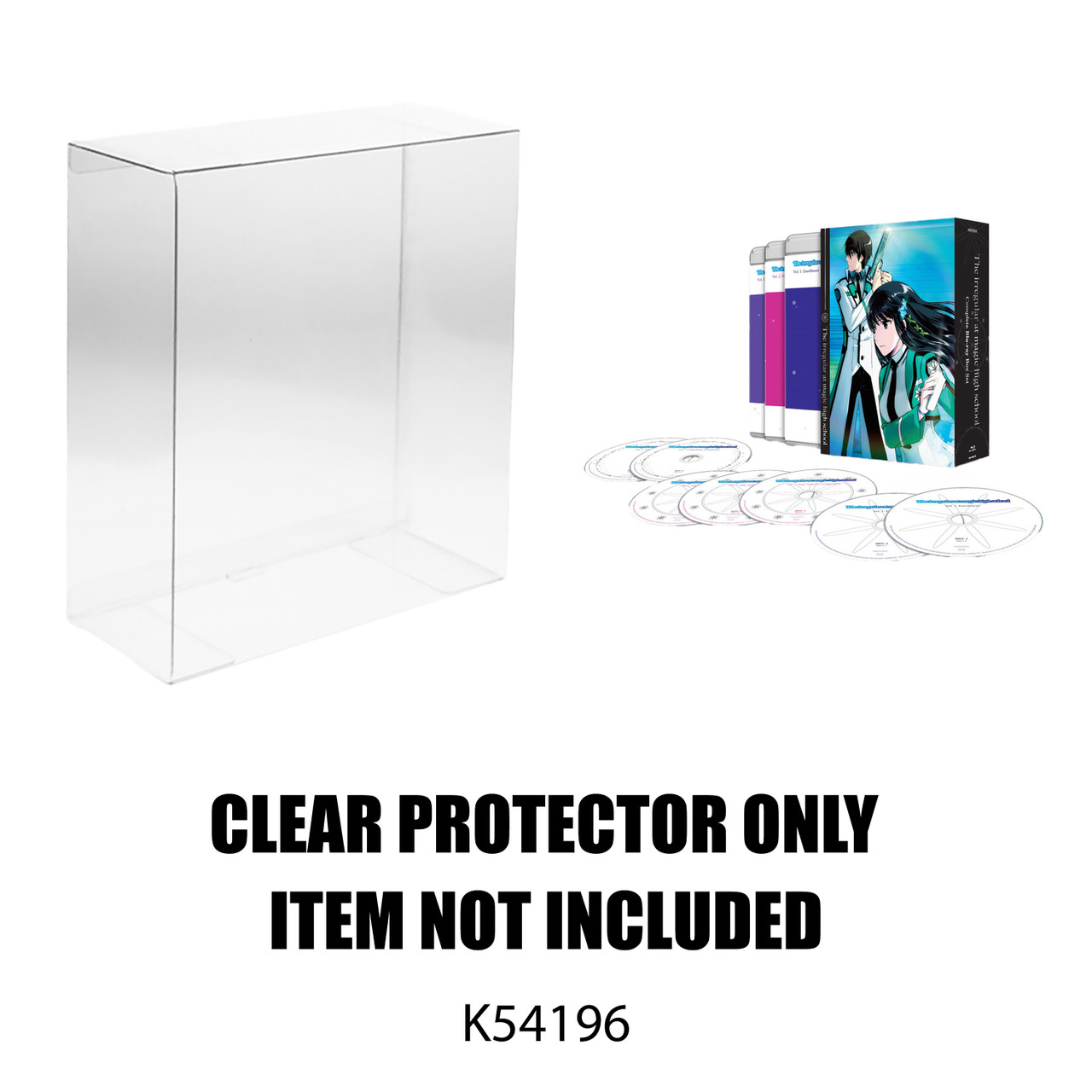 Protector For Aniplex The Irregular at Magic High School Limited Edition Blu ray