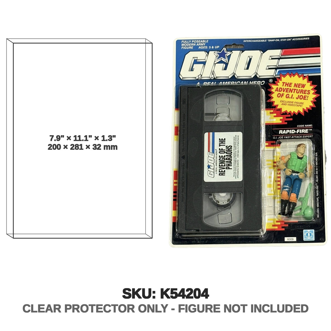 Rapid-Fire G.I. Joe New Adventures MOC Figure