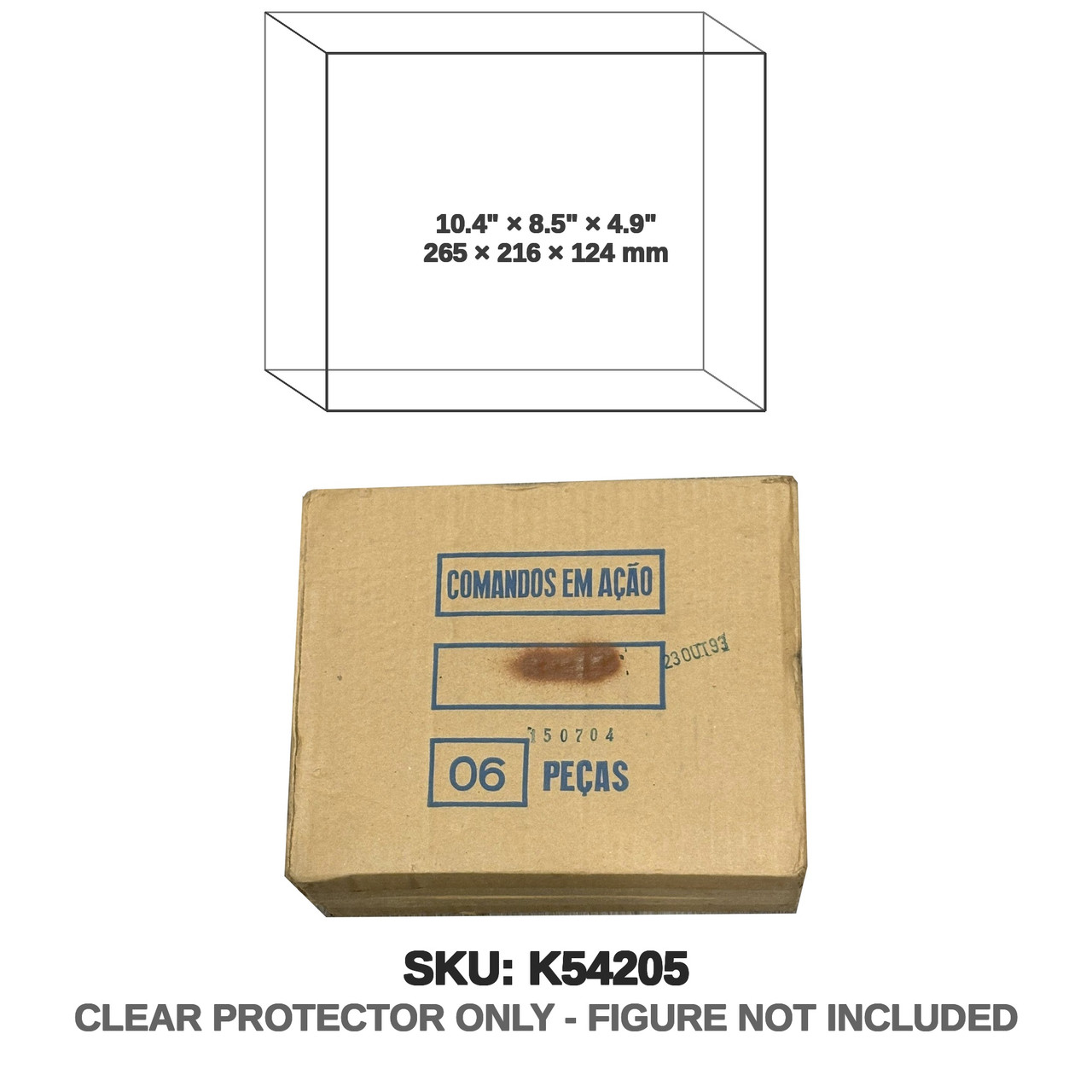 Estrela Figure Case MOC