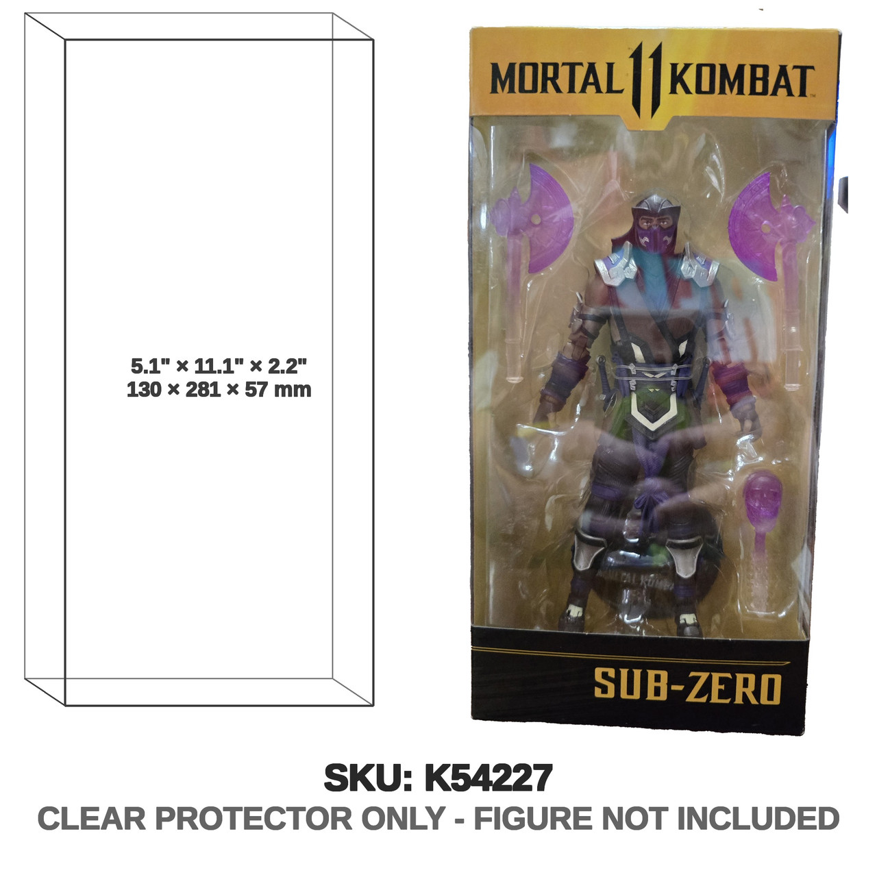 McFarlane Mortal Kombat Sub Zero Standard Edition Action Figure