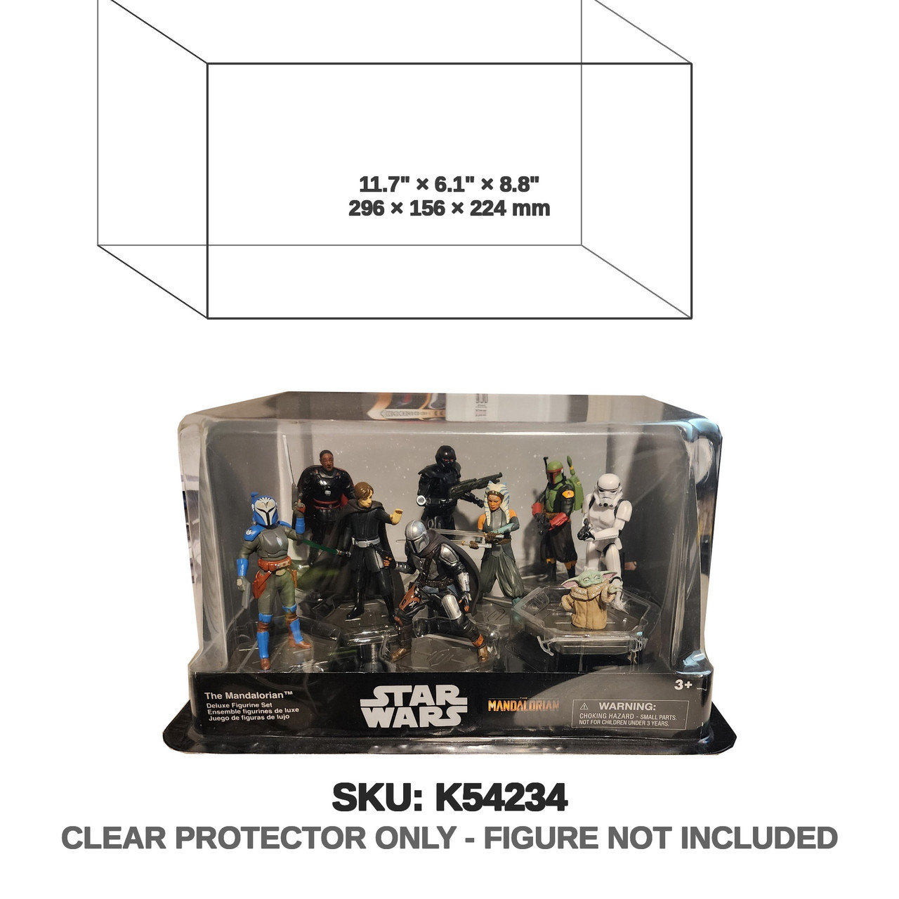 Hasbro Star Wars Black Series Mandalorian Deluxe Figure Set
