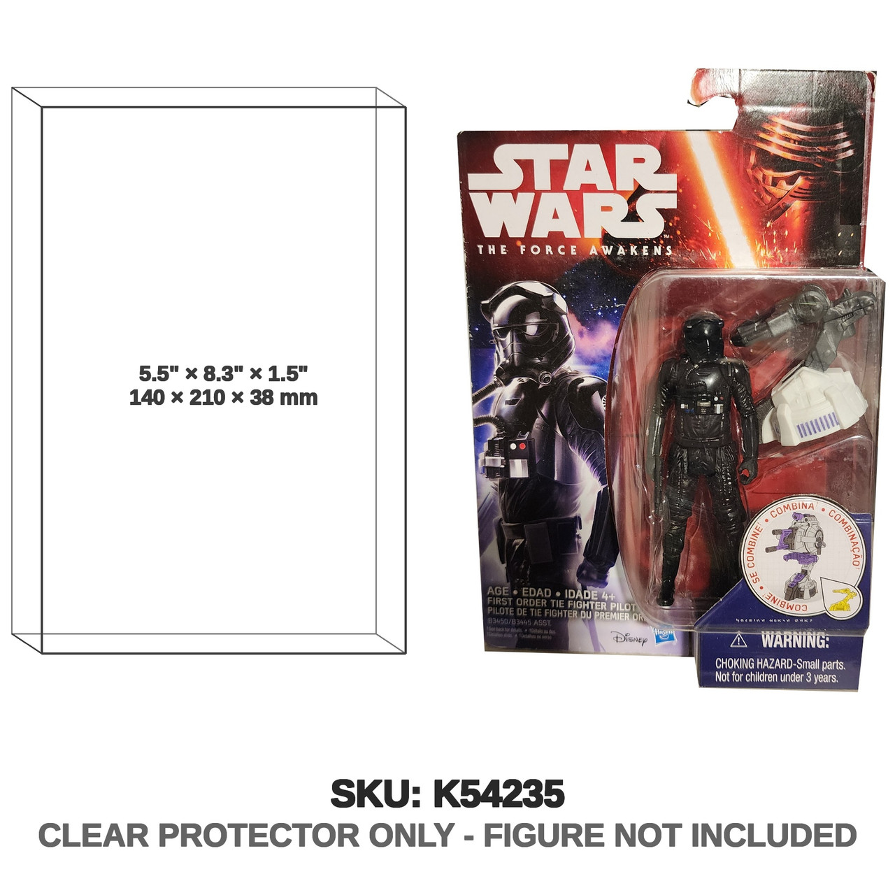 Hasbro Star Wars Black Series First Order TIE Fighter Pilot