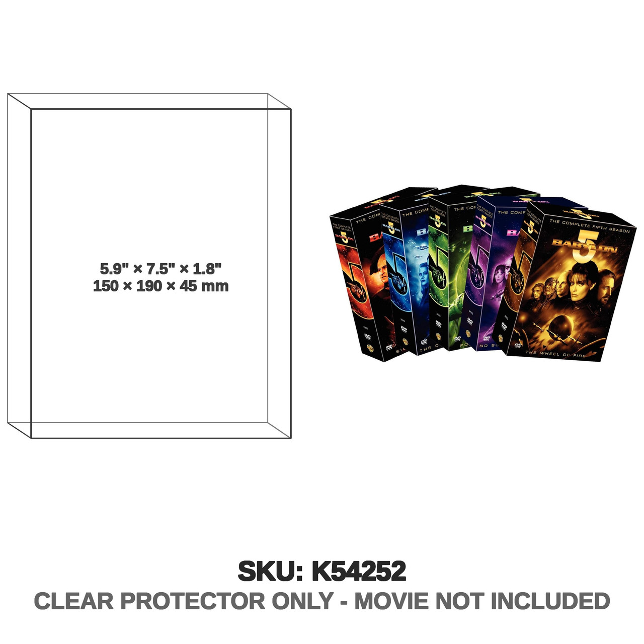 Warner Bros Babylon 5 Complete Series Box Set Standard DVD