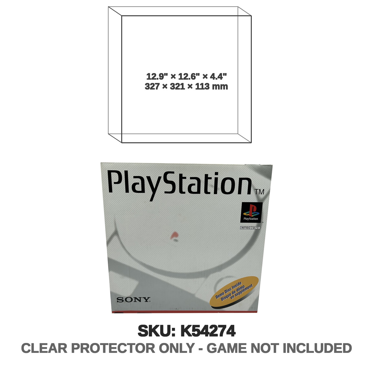 PlayStation Original US Console Box