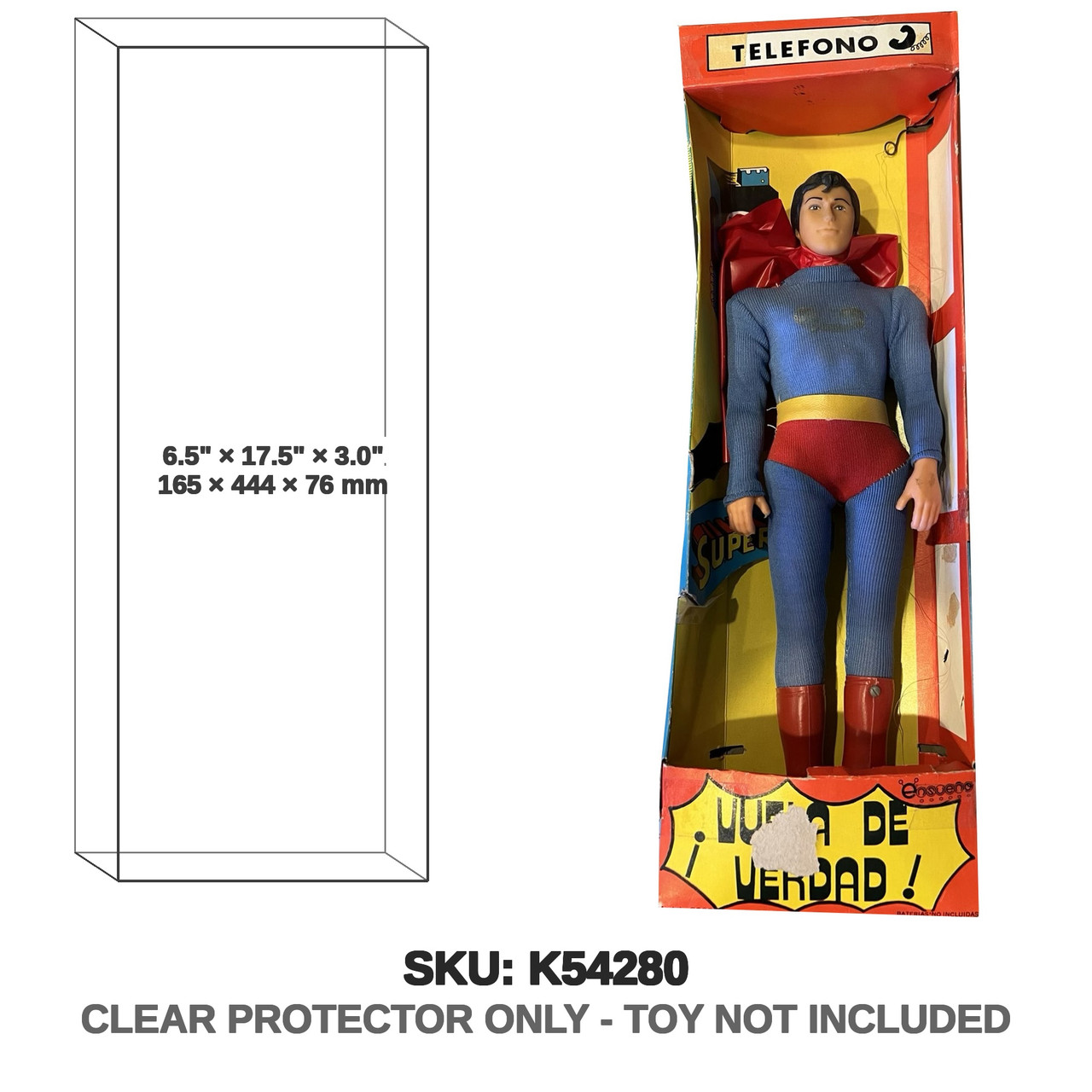 Vintage Mego Telefono Superman