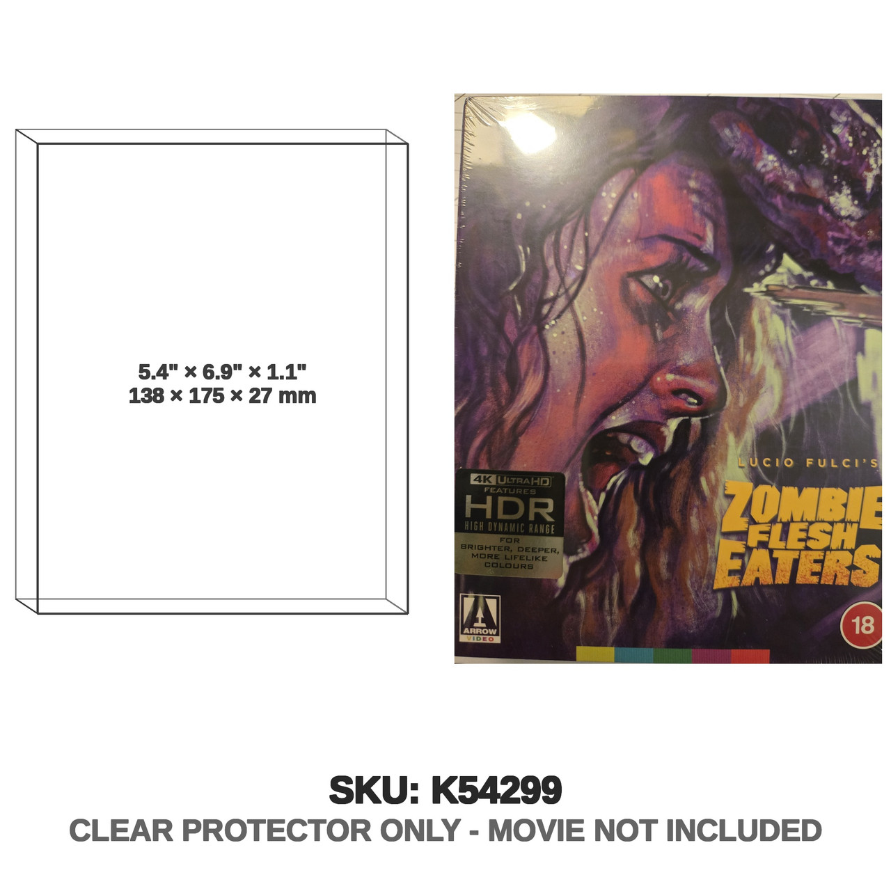 Zombie Flesh Eaters Blu-ray