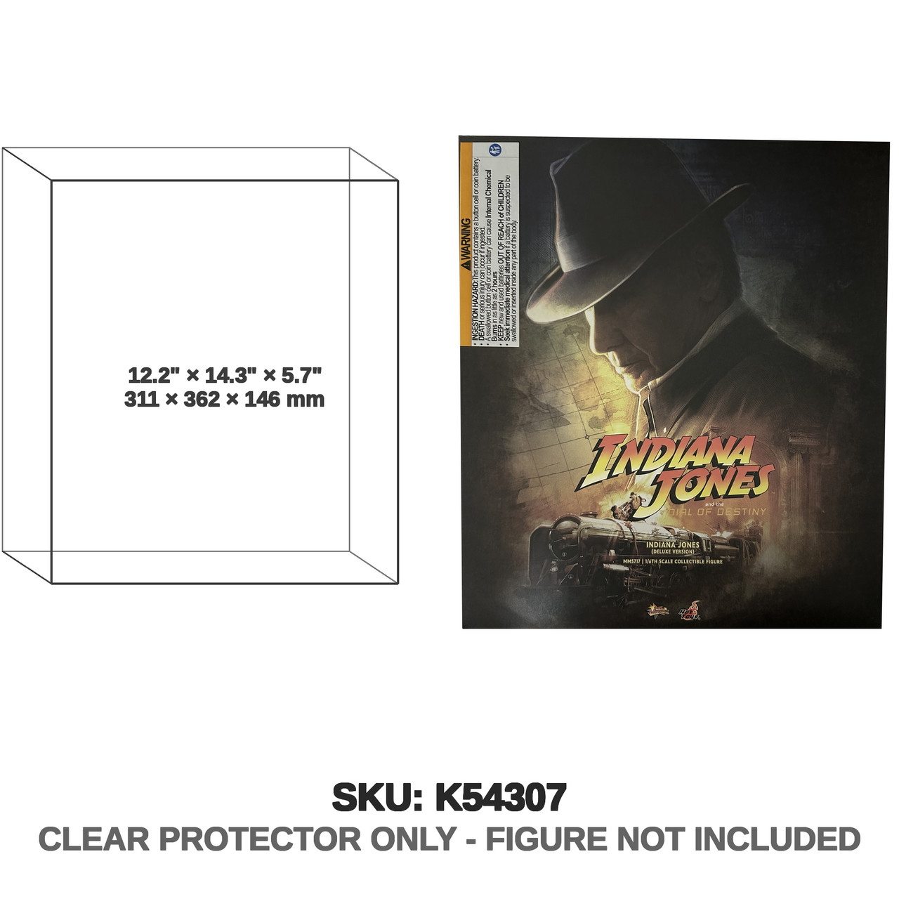 Hot Toys Indiana Jones Figure Deluxe Edition