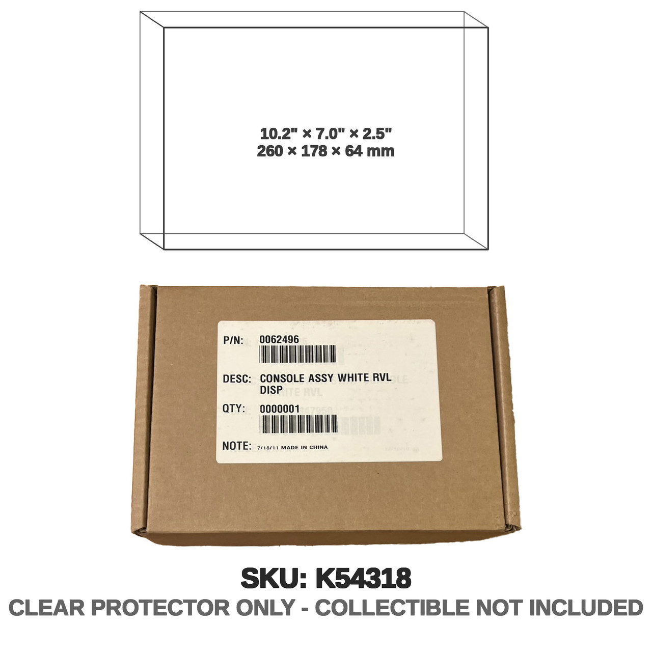 Nintendo Wii Kiosk Replacement Console In Shipper Box
