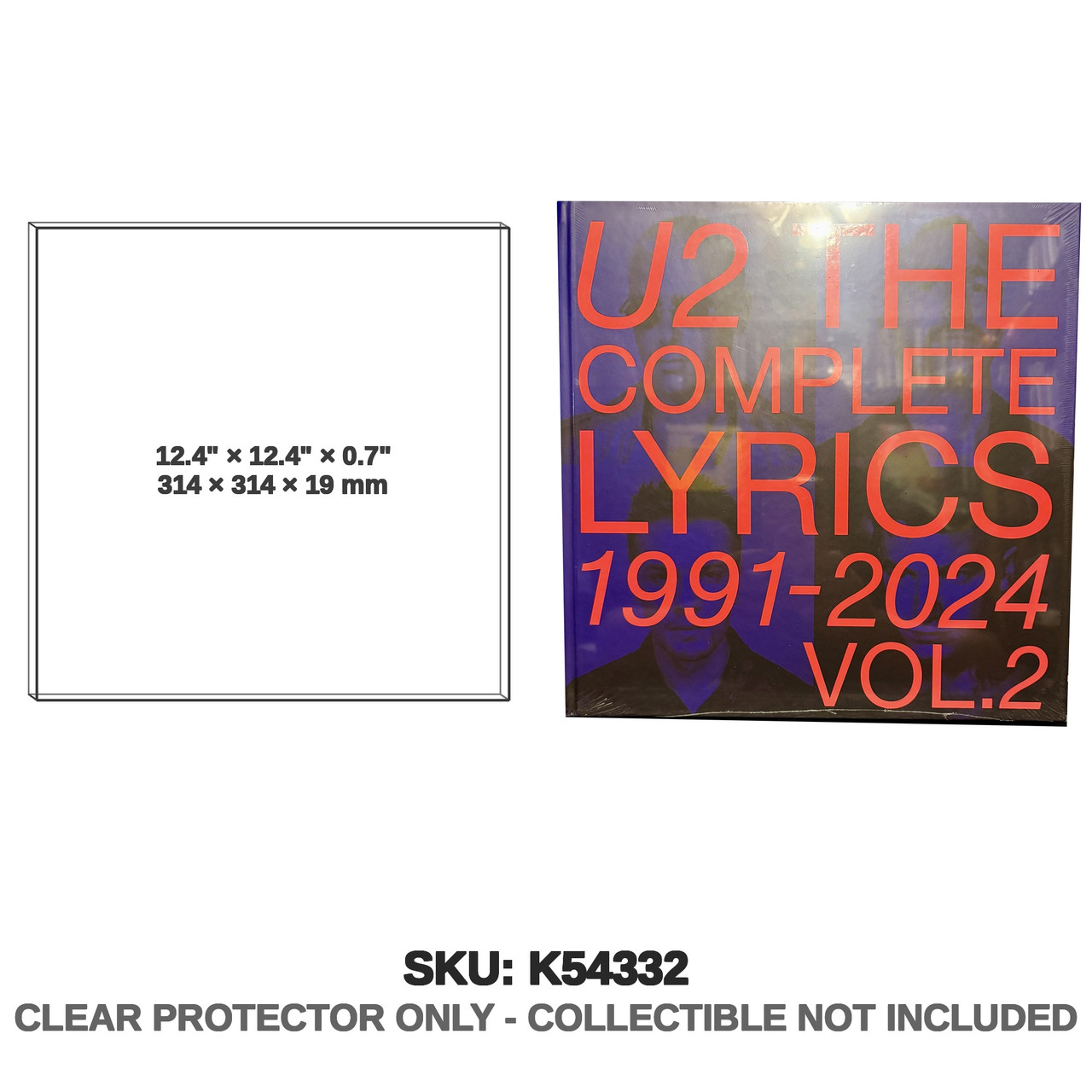 U2Com U2 The Complete Lyrics Volume 2 1991 2024 Standard Edition