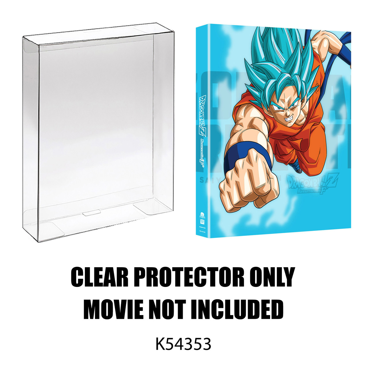 Protector For Funimation Dragon Ball Z Resurrection F Standard DVD