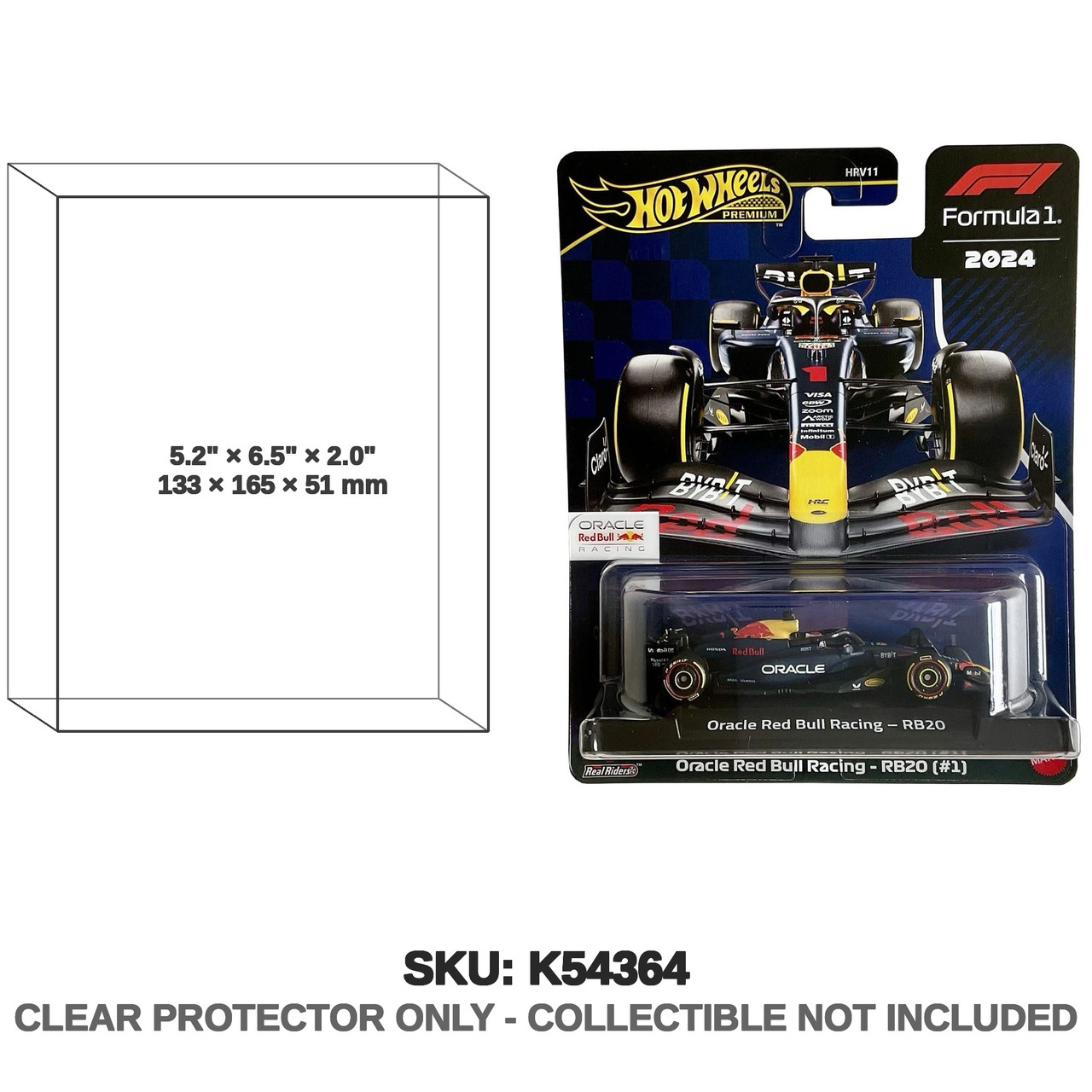 Mattel Hot Wheels Premium Formula 1 Oracle Red Bull Racing 2024