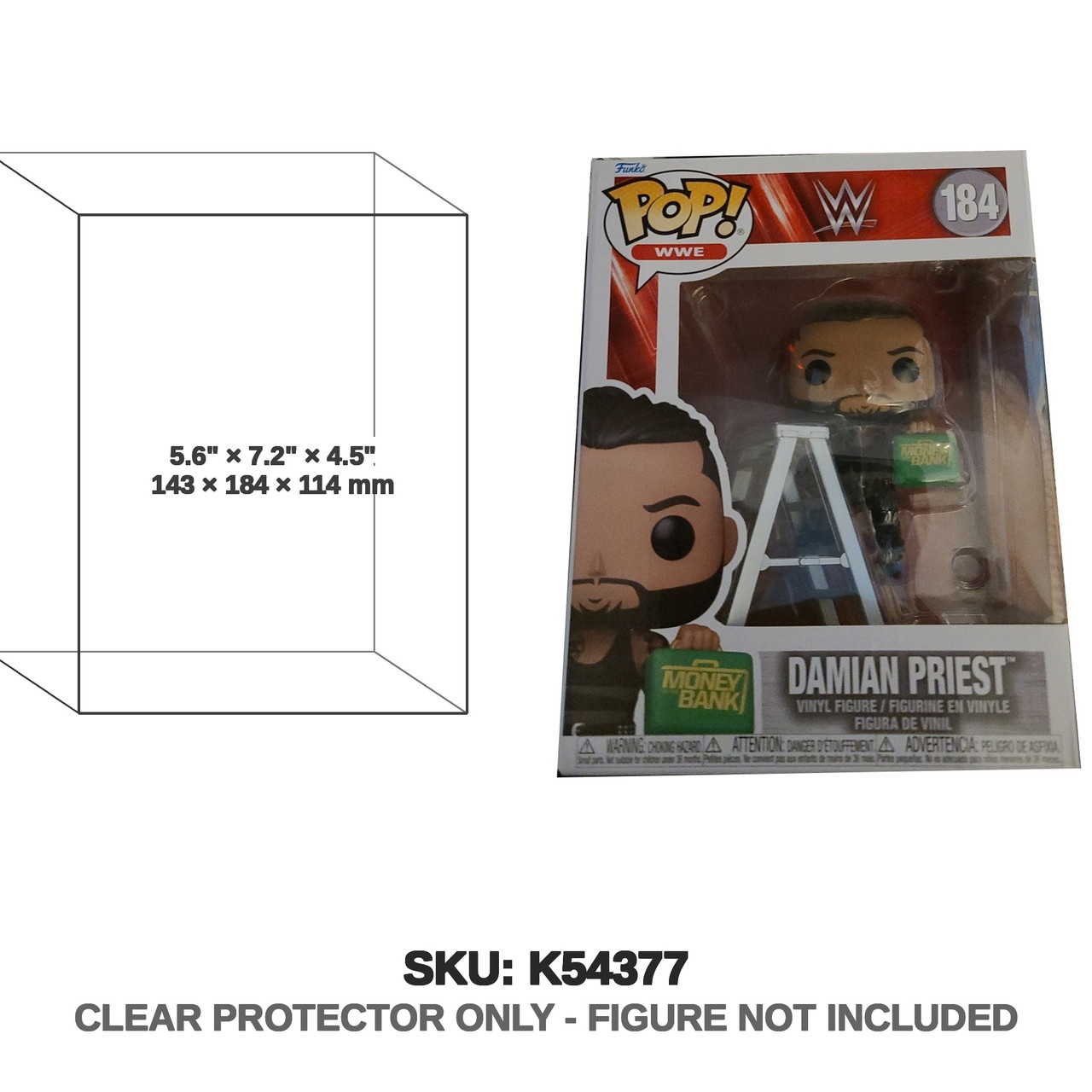 Mattel WWE Damian Priest Basic Series Action Figure