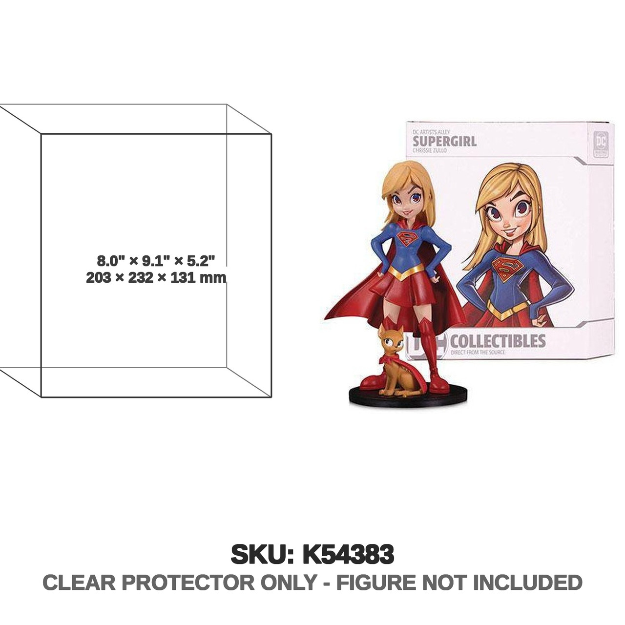 Supergirl Artists Alley by Chrissie Zullo DC Comics Statue