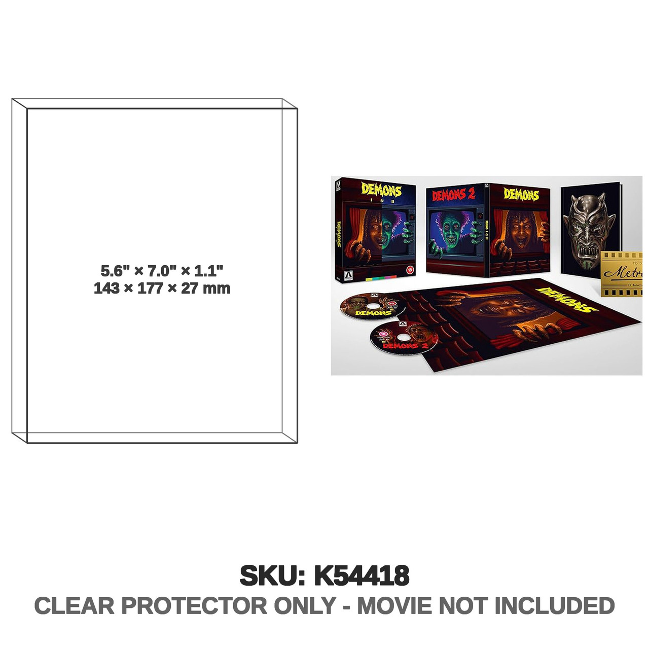 Demons 1 and 2 Limited Edition 4K Ultra HD