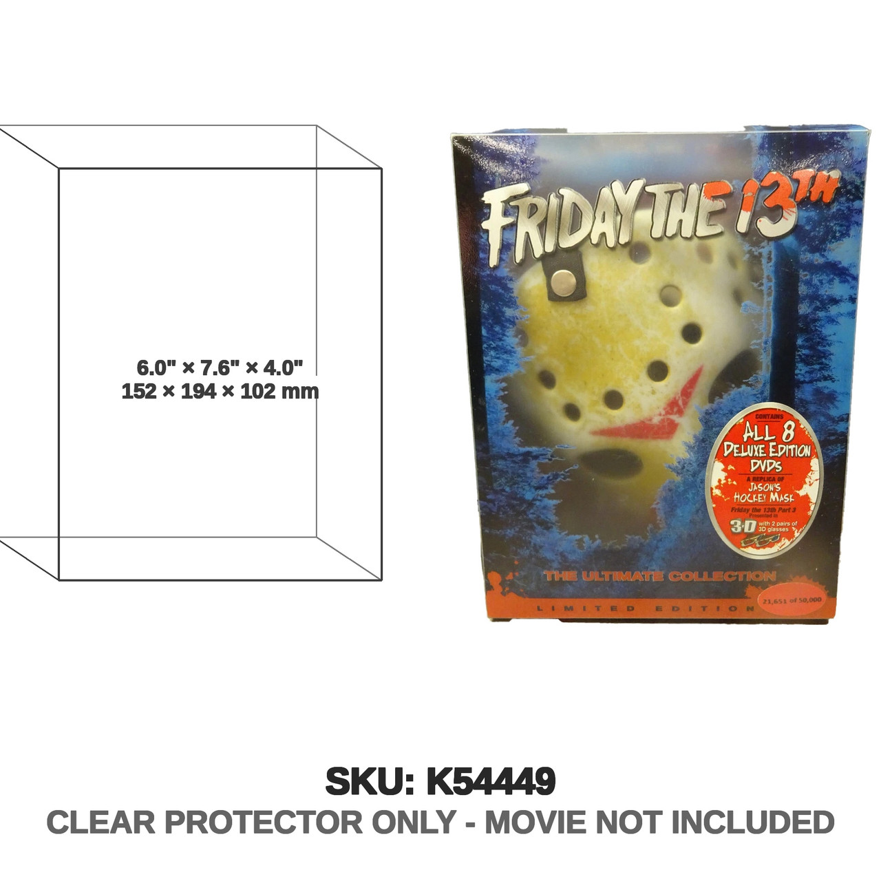 Paramount Friday the 13th Complete Collection Deluxe Edition DVD Set