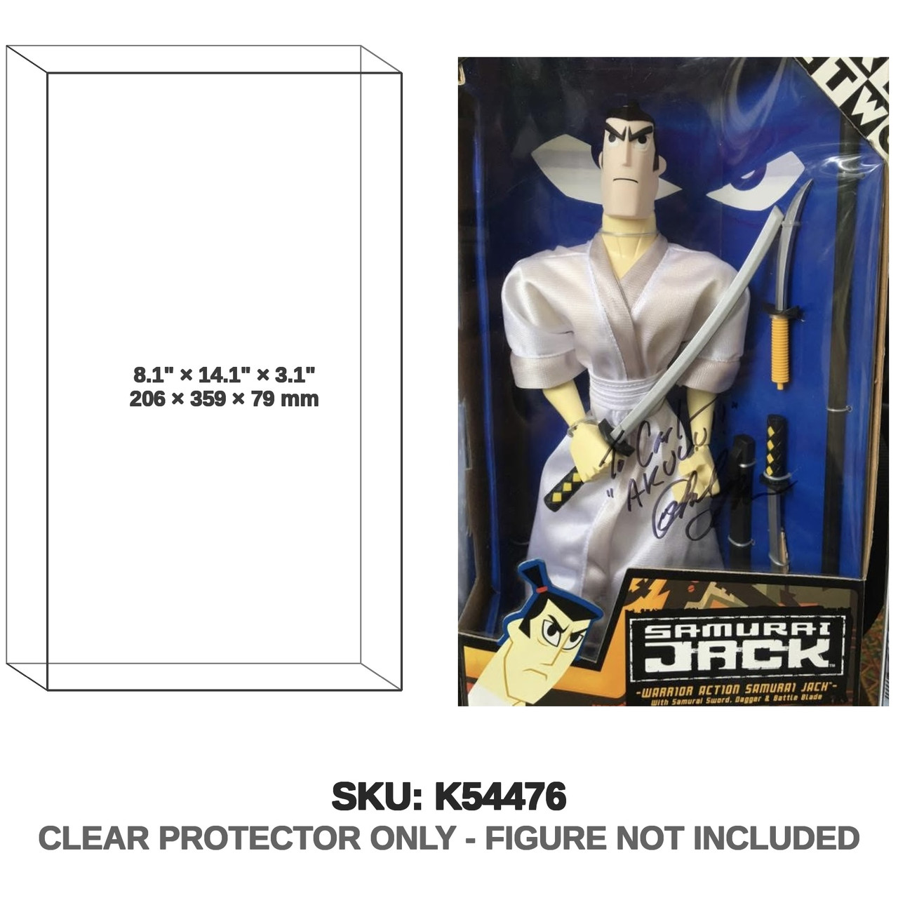 Cartoon Network Samurai Jack Warrior Action Figure