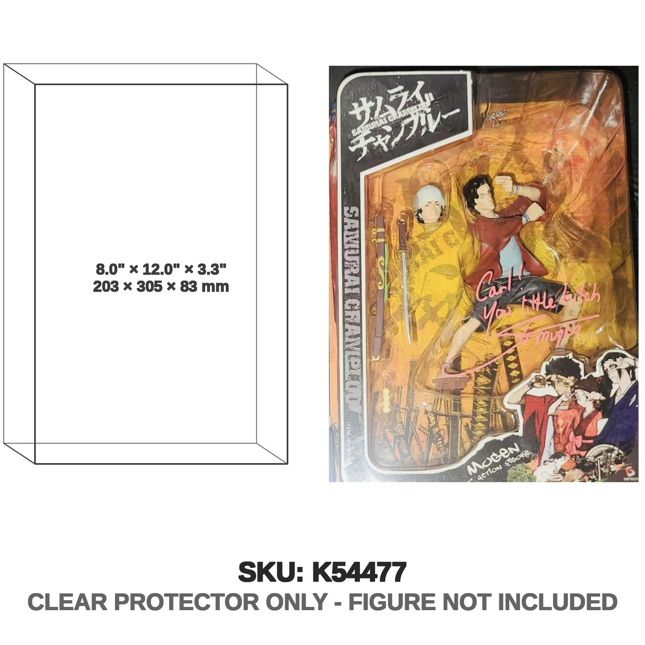 Jazwares Samurai Champloo Mugen Action Figure Standard Edition