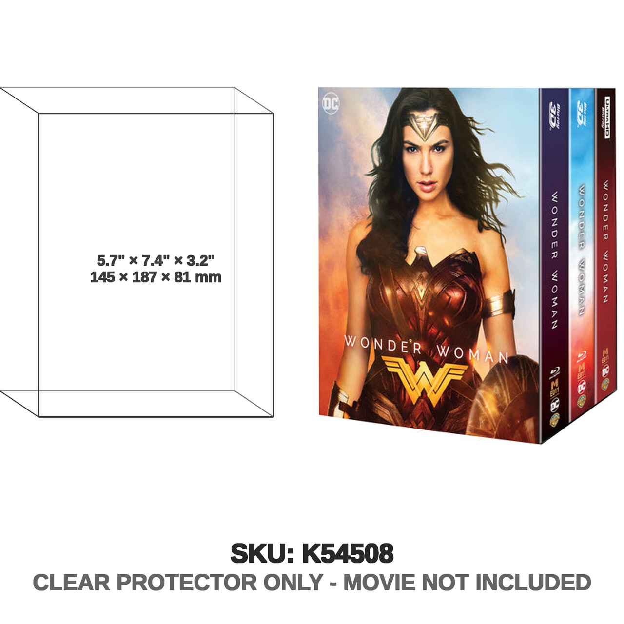 Manta Lab DC Comics Wonder Woman Special Edition OC Box Bluray
