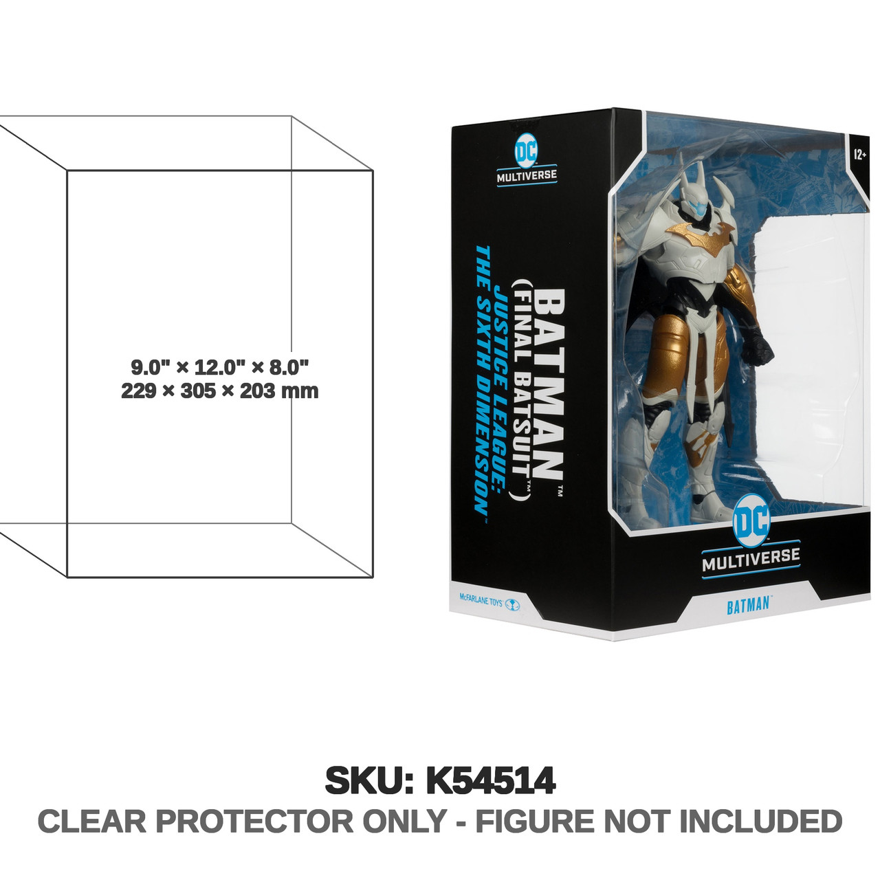 Batman Final Batsuit DC Multiverse The Sixth Dimension Figure