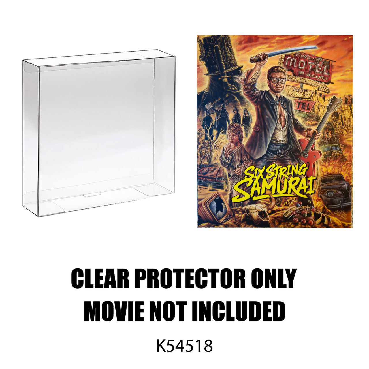 Protector For Six String Samurai DVD