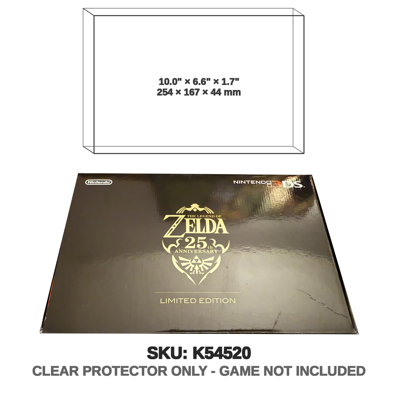 25th Anniversary Zelda Limited Edition 3DS Console Japan