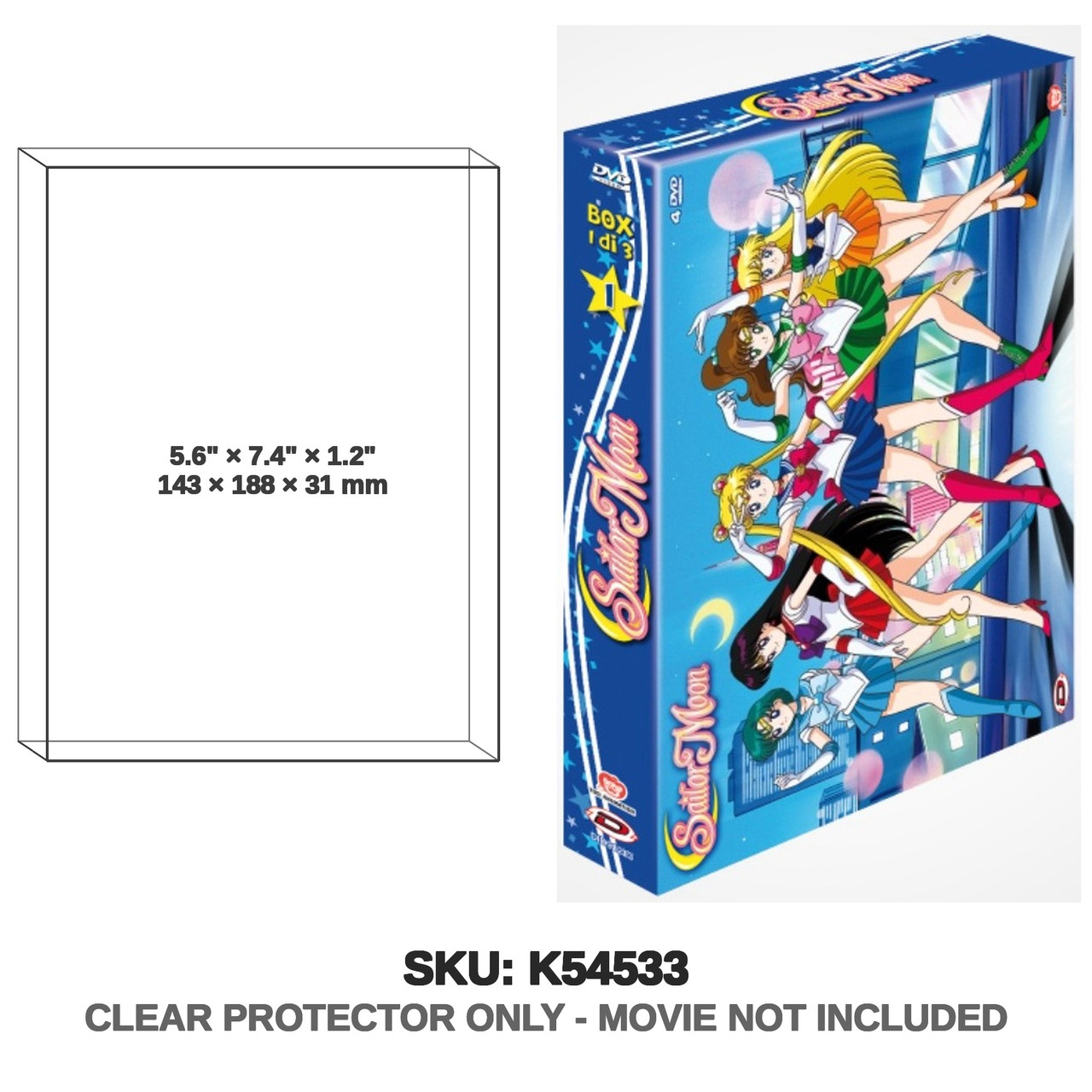 Sailor Moon Box Set DVD