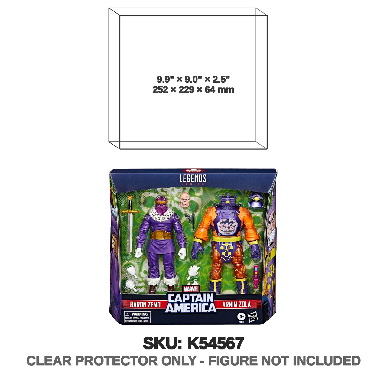 Baron Zemo & Arnim Zola Marvel Legends 2-Pack Figure