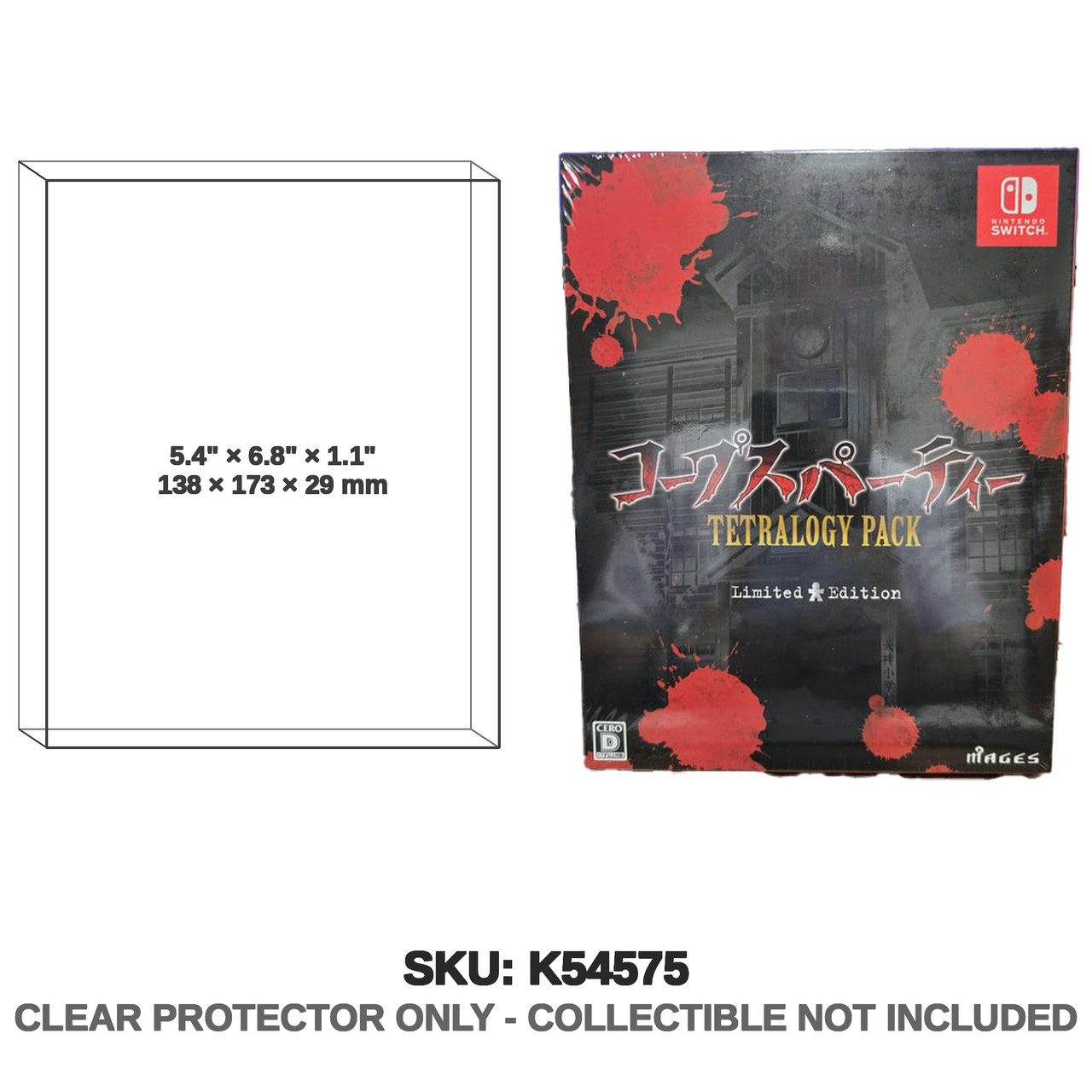 XSEED Games Corpse Party Tetralogy Pack Limited Edition Nintendo Switch