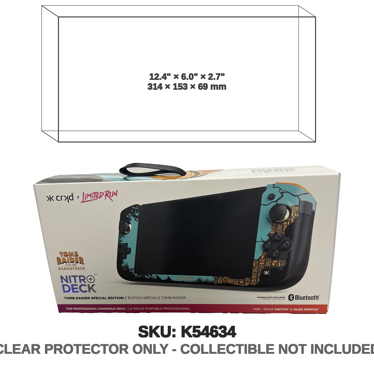 Limited Run Games Tomb Raider Nitro Deck Limited Edition Nintendo Switch