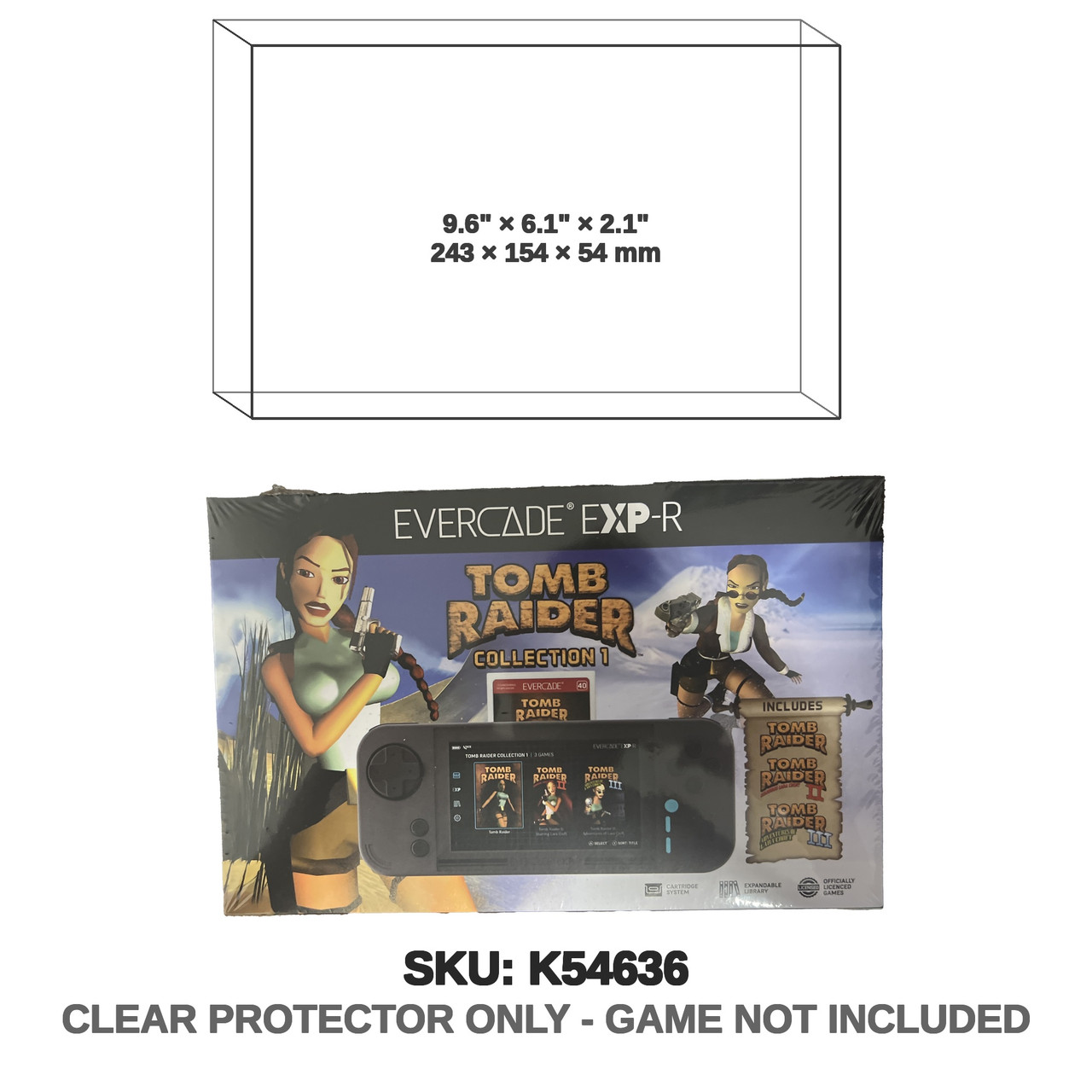 Tomb Raider Collection 1 Evercade EXP-R