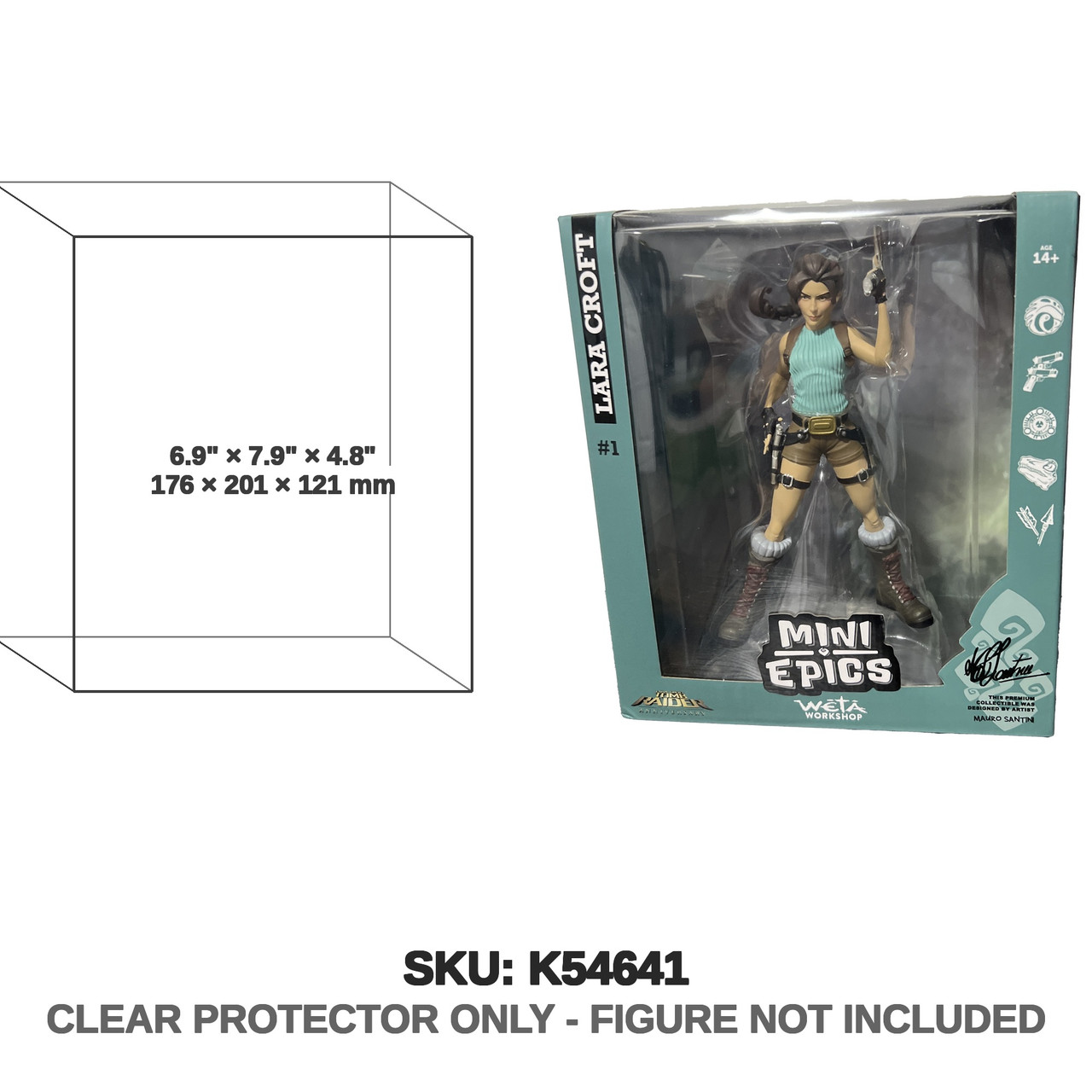 Weta Workshop Tomb Raider Mini Epics Lara Croft