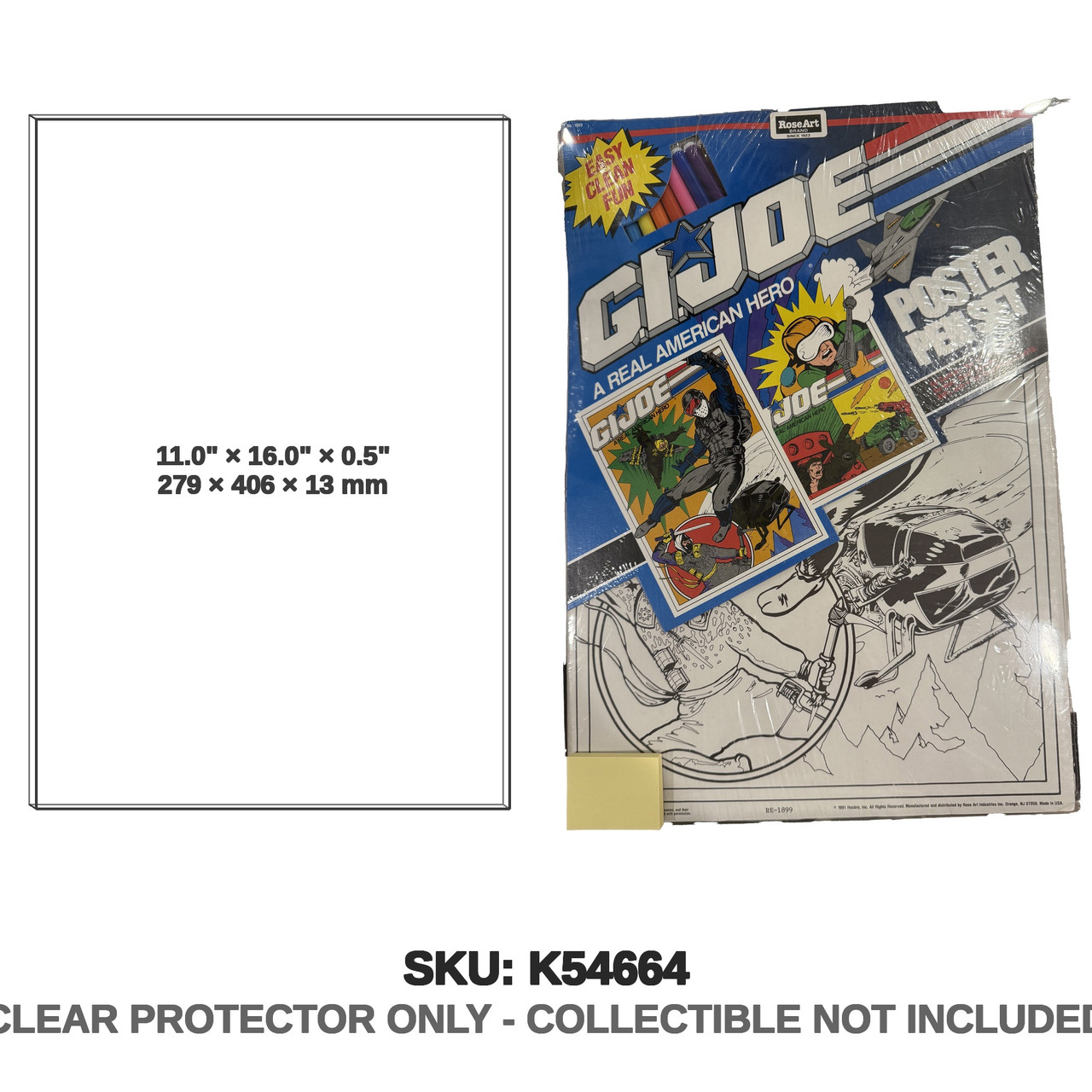 Hasbro GI Joe Poster Pen Set 2 Standard Edition