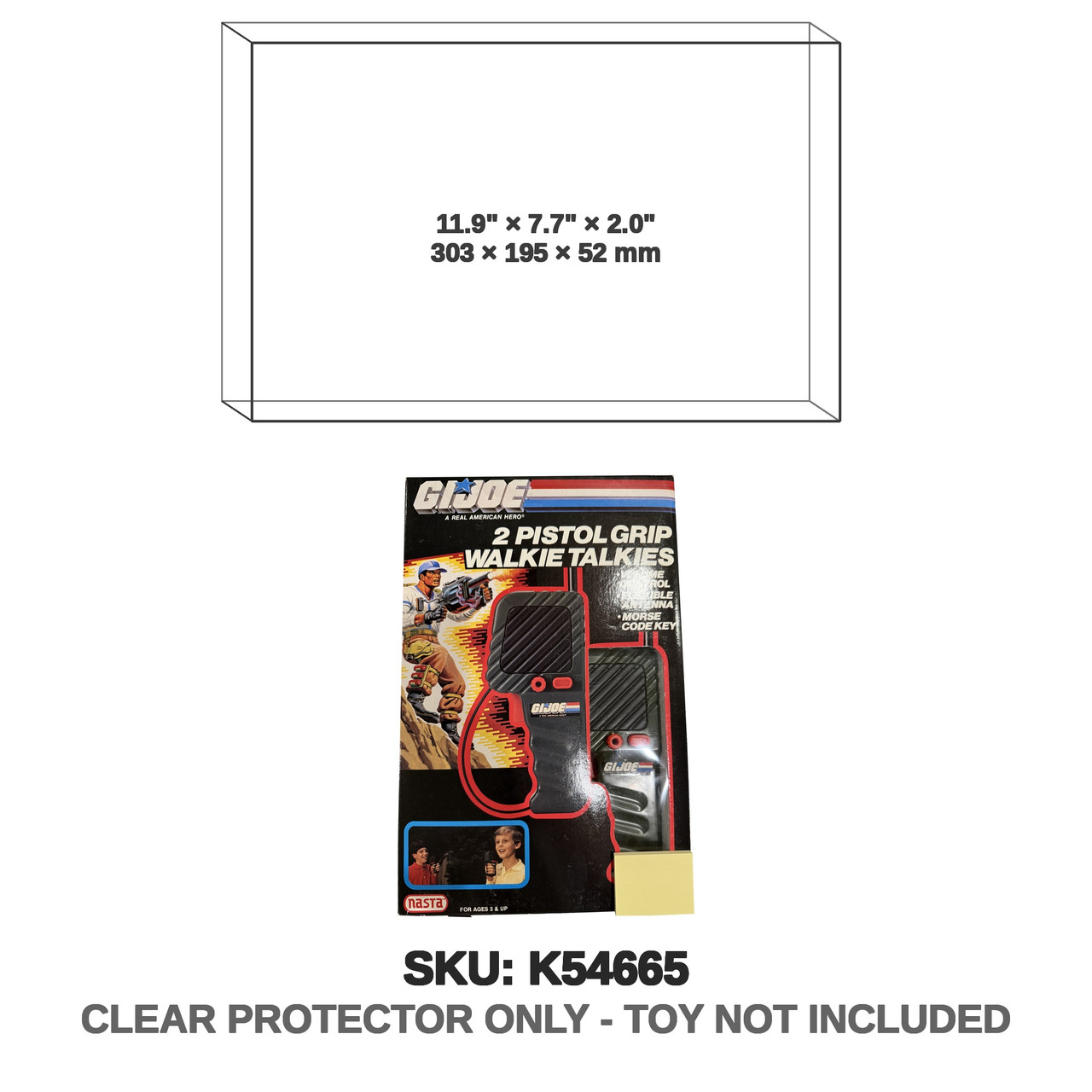 Hasbro GI Joe Pistol Grip Walkie Talkies Standard Edition