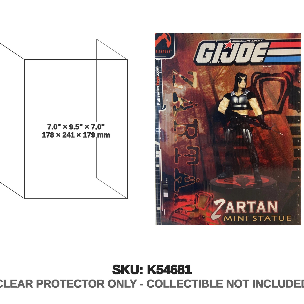 Zartan G.I. Joe Mini Statue