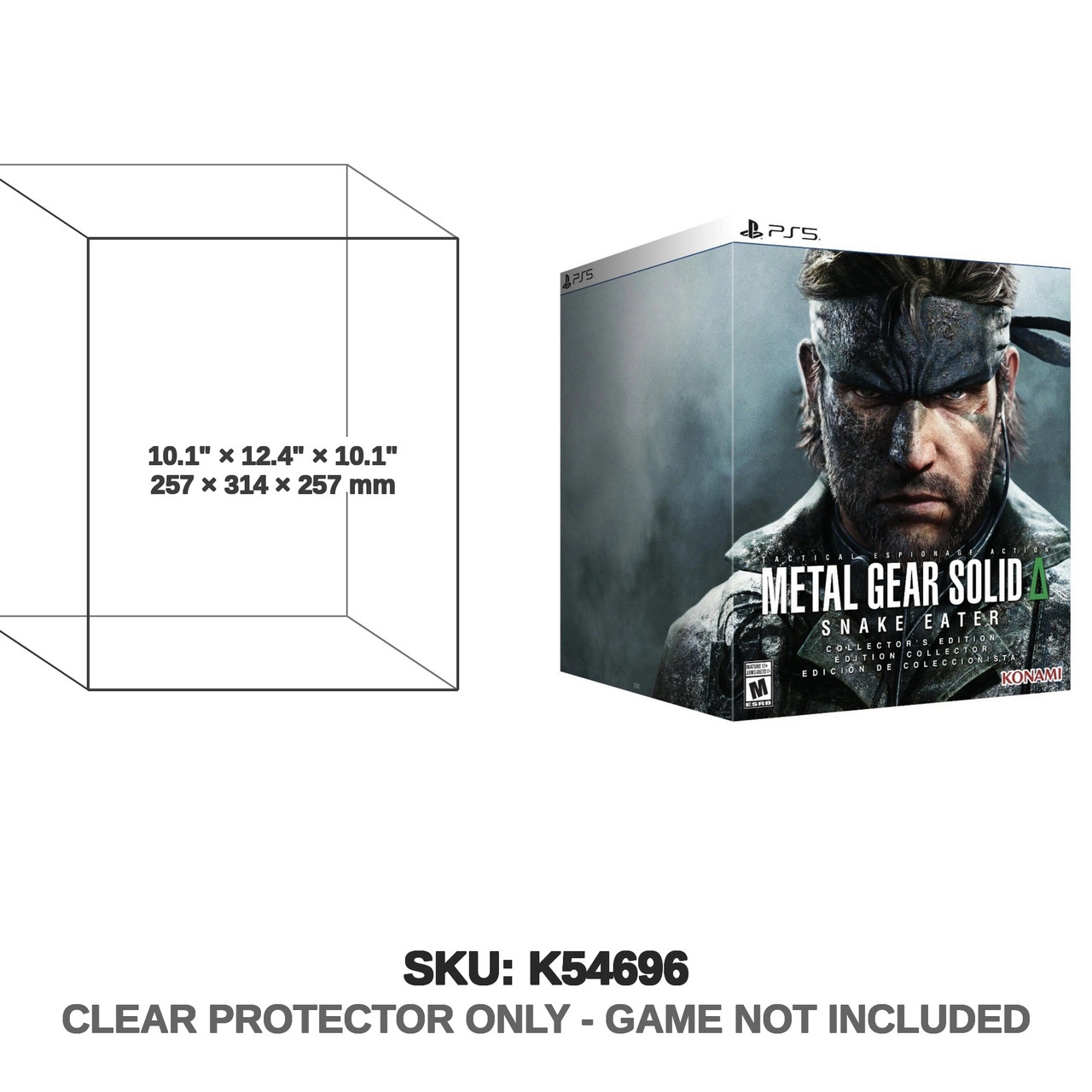 Metal Gear Solid Delta Snake Eater PS5 Collector's Edition